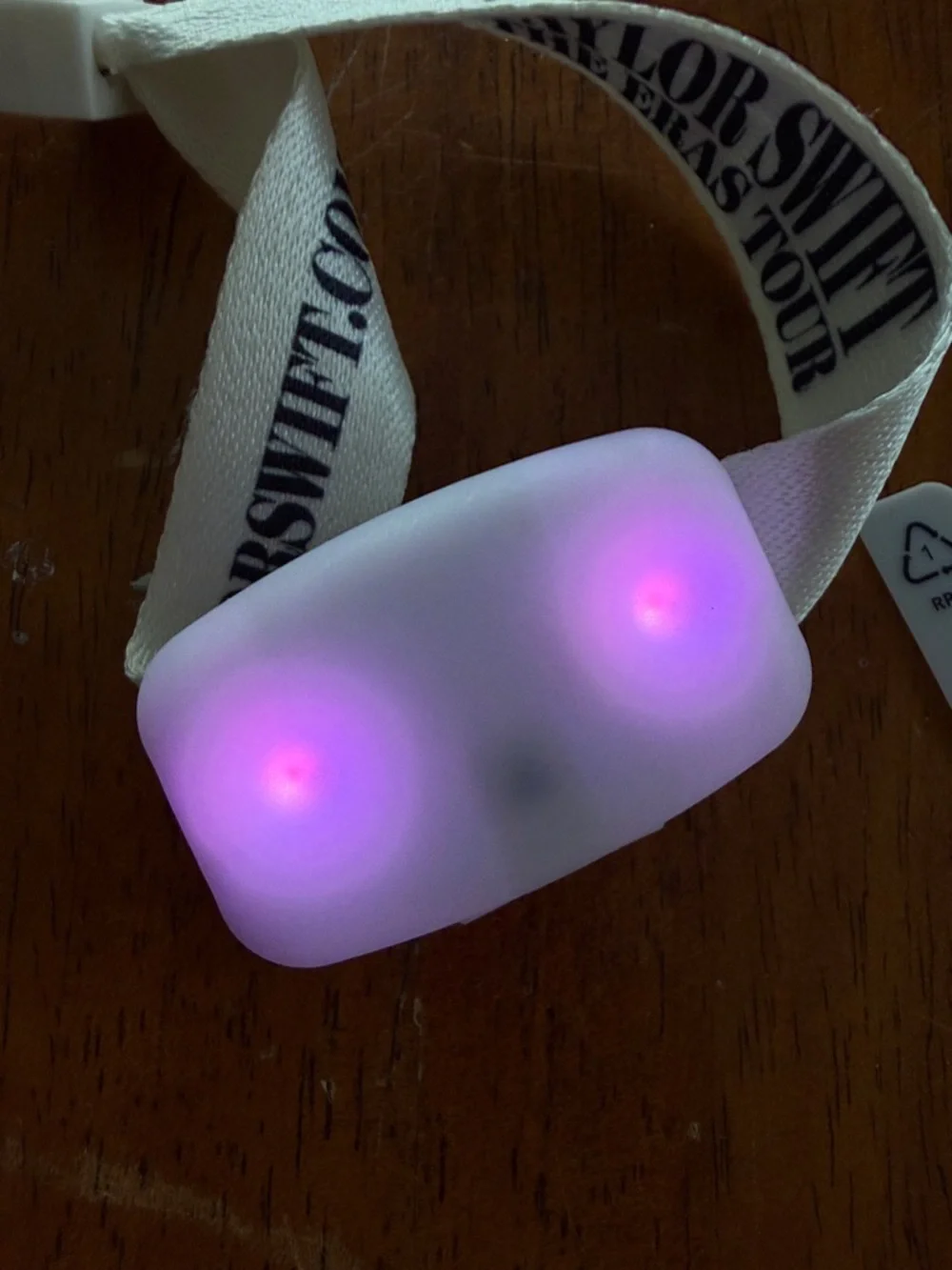Taylor Swift Eras tour light up wristband